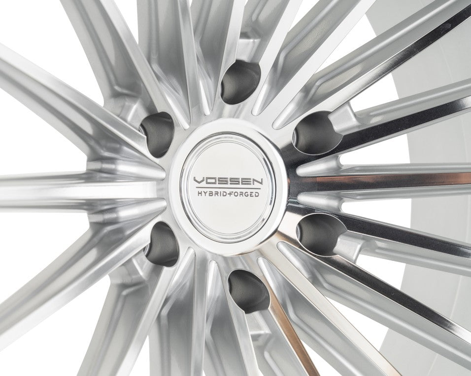22" Vossen HFX4 Silver Polished 22x12 Concave Wheels Rims Fits RAM 1500 TRX