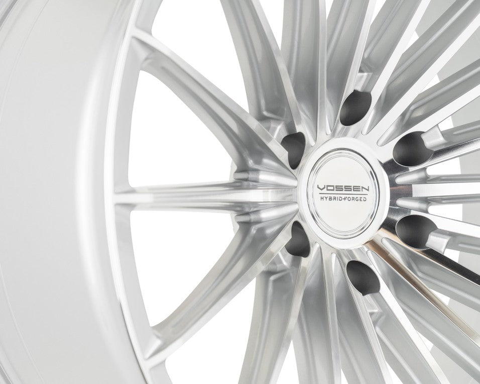22" Vossen HFX4 Silver Polished 22x12 Concave Wheels Fits Ford F150 2021 and Up