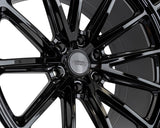 22" Vossen HFX5 Gloss Black 22x12 Concave Wheels Rims Fits Ford F150 2021 and Up