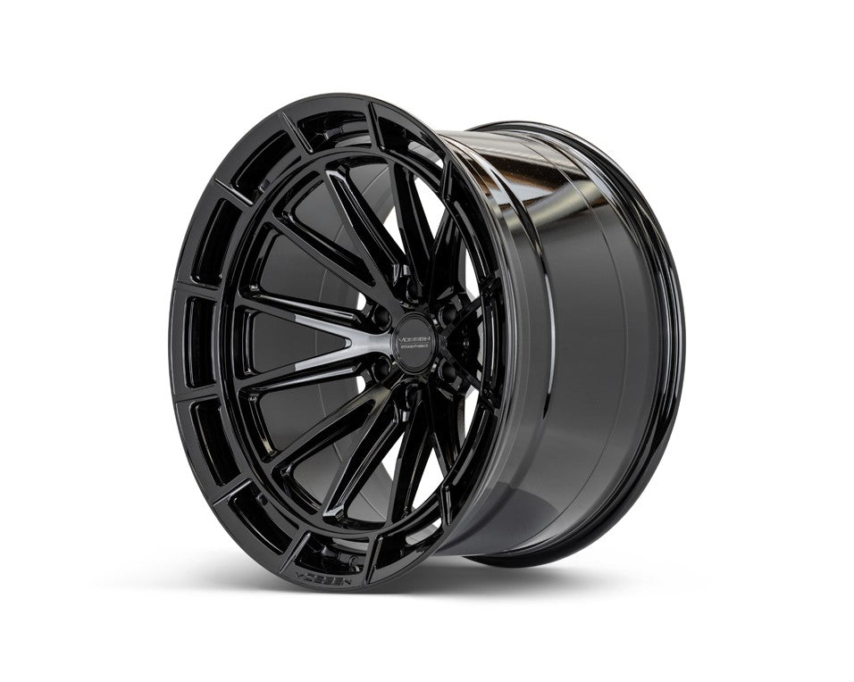 22" Vossen HFX5 Gloss Black 22x12 Concave Wheels Rims Fits Ford F150 2021 and Up