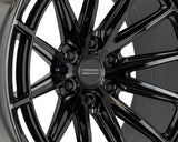 22" Vossen HFX5 Gloss Black 22x12 Concave Wheels Rims Fits Ford F150 2015-2020