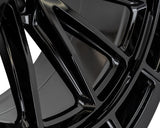 22" Vossen HFX5 Gloss Black 22x12 Concave Wheels Rims Fits RAM 1500 TRX