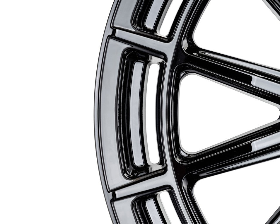 22" Vossen HFX5 Gloss Black 22x9.5 Concave Wheels Rims Fits Chevrolet Tahoe