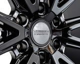 20" Vossen HFX5 Gloss Black 20x10 Concave Wheels Rims Fits RAM 1500 TRX