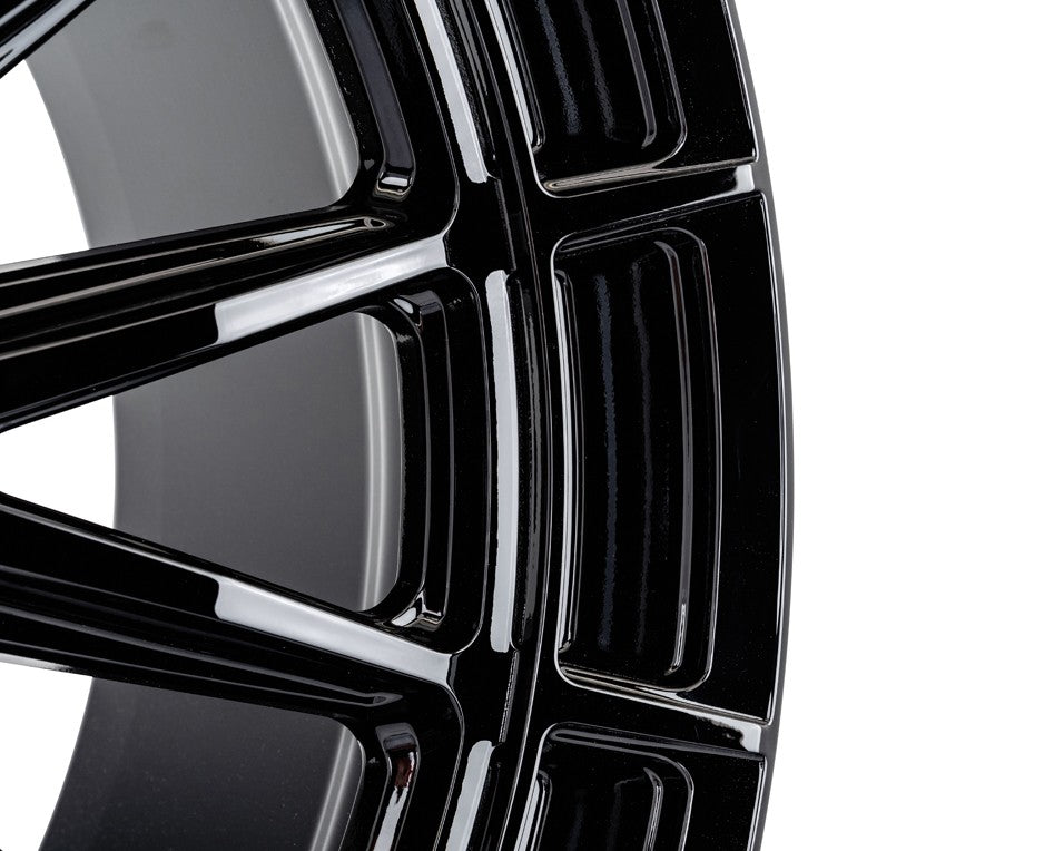 22" Vossen HFX5 Gloss Black 22x9.5 Concave Wheels Rims Fits Chevrolet Tahoe