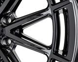 22" Vossen HFX5 Gloss Black 22x9.5 Concave Wheels Fits Toyota Tacoma 4th Gen