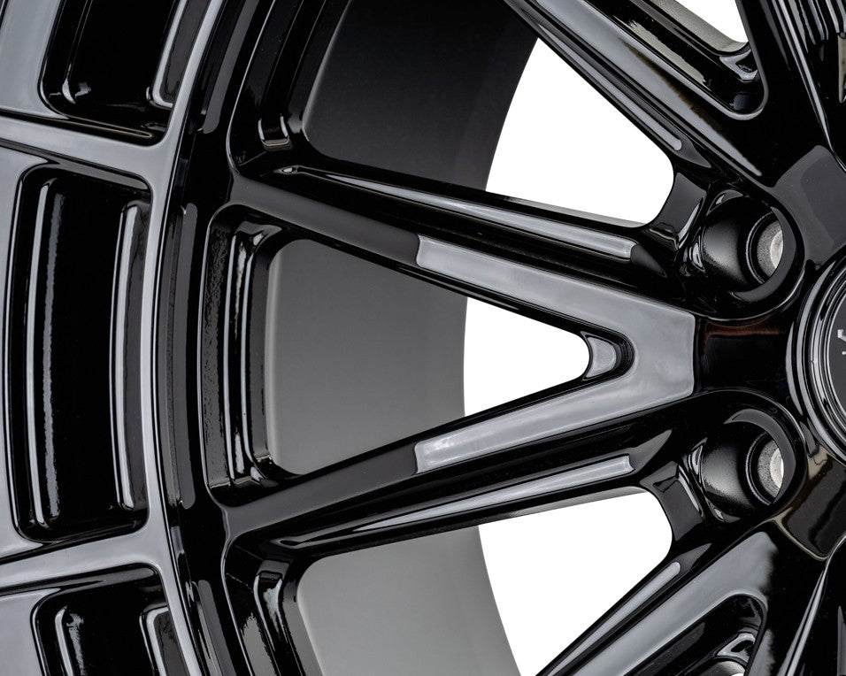18" Vossen HFX5 Gloss Black 18x9 Concave Wheels Rims Fits RAM 1500 TRX