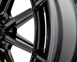 24" Vossen HFX5 Gloss Black 24x10 Concave Wheels Fits Chevrolet Silverado 1500