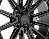 24" Vossen HFX5 Gloss Black 24x10 Concave Wheels Rims Fits Chevrolet Tahoe
