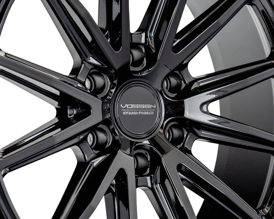 20" Vossen HFX5 Gloss Black 20x9.5 Concave Wheels Fits Chevrolet Silverado 1500
