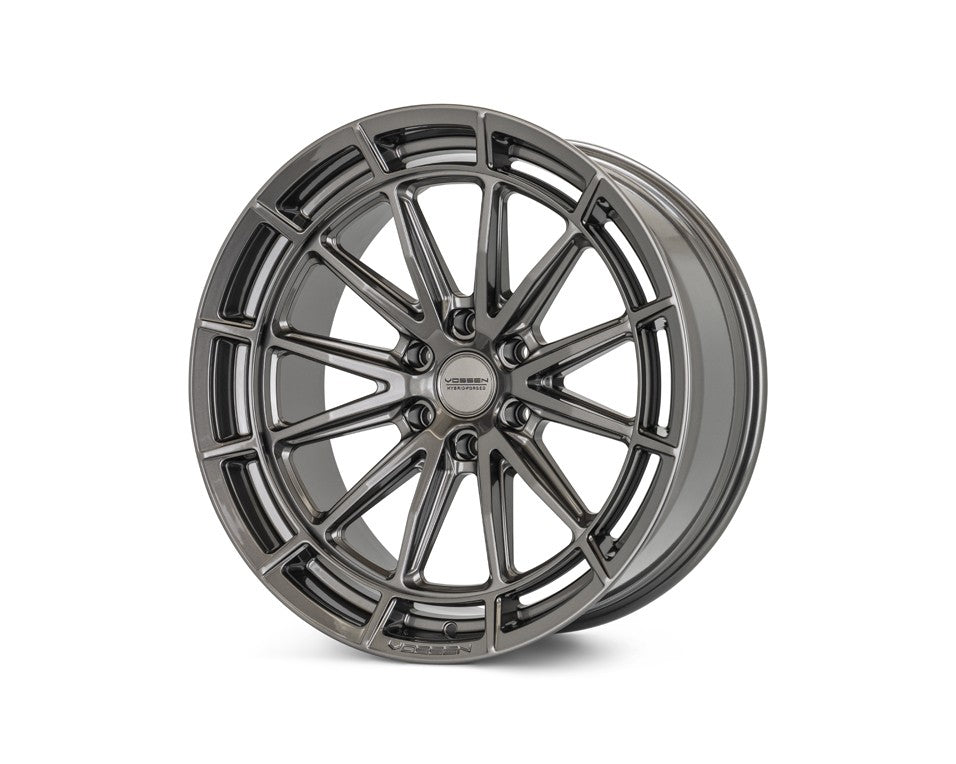 17" Vossen HFX5 Gloss Gunmetal 17x9 Concave Wheels Rims Fits Ford Bronco
