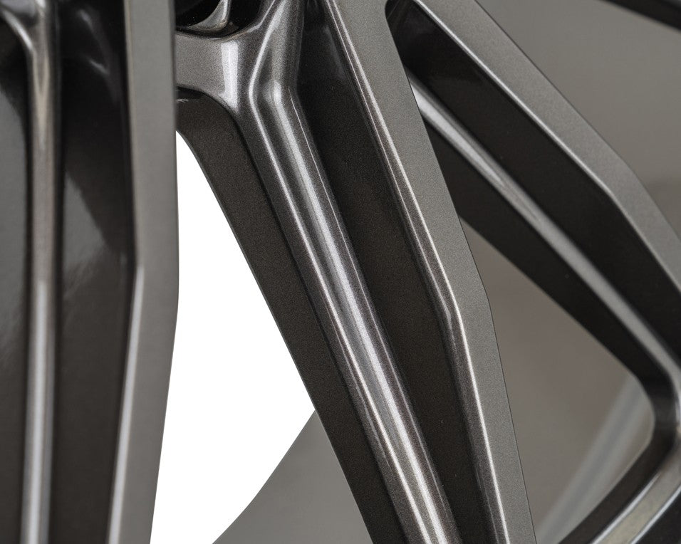 17" Vossen HFX5 Gloss Gunmetal 17x9 Concave Wheels Rims Fits Lexus GX470