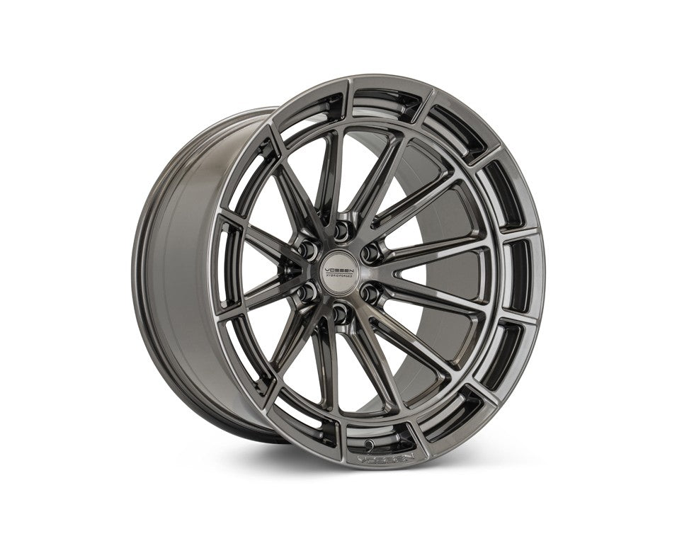 22" Vossen HFX5 Gloss Gunmetal 22x12 Concave Wheels Rims Fits Ford Bronco Raptor