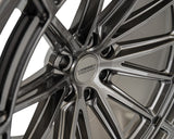 22" Vossen HFX5 Gloss Gunmetal 22x12 Concave Wheels Rims Fits RAM 1500 TRX