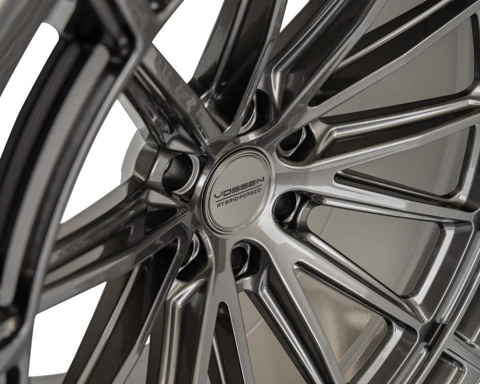22" Vossen HFX5 Gloss Gunmetal 22x12 Concave Wheels Rims Fits Ford Bronco Raptor