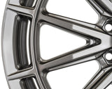 22" Vossen HFX5 Gloss Gunmetal 22x9.5 Concave Wheels Rims Fits GMC Yukon Denali