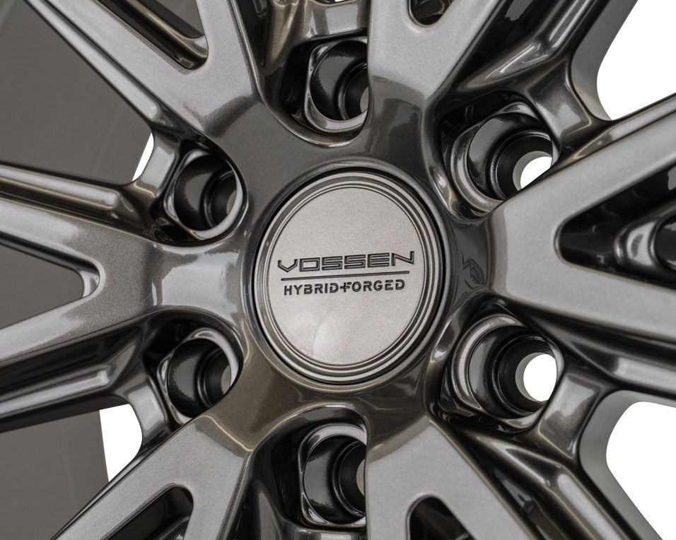 22" Vossen HFX5 Gloss Gunmetal 22x9.5 Concave Wheels Rims Fits Ford Bronco