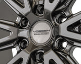 22" Vossen HFX5 Gloss Gunmetal 22x9.5 Concave Wheels Fits Toyota 4Runner 6th Gen