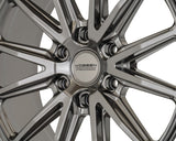 22" Vossen HFX5 Gloss Gunmetal 22x9.5 Concave Wheels Fits Cadillac Escalade V
