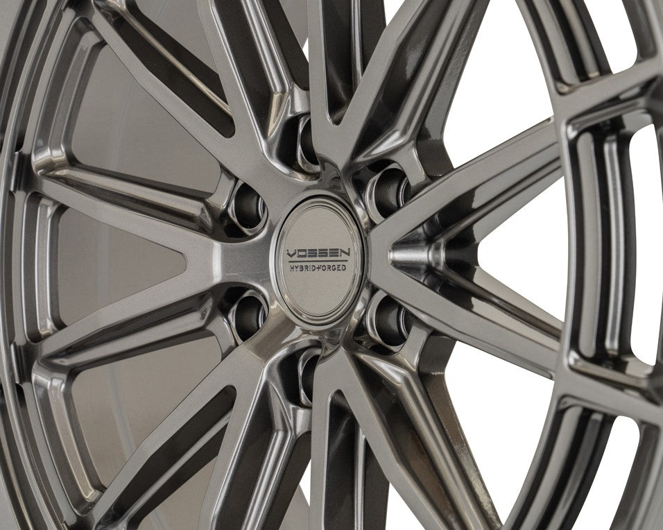 22" Vossen HFX5 Gloss Gunmetal 22x9.5 Concave Wheels Fits Toyota Sequoia 3rd Gen