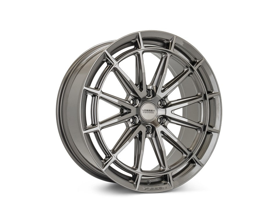 20" Vossen HFX5 Gloss Gunmetal 20x9.5 Wheels Fits Chevrolet Silverado 1500