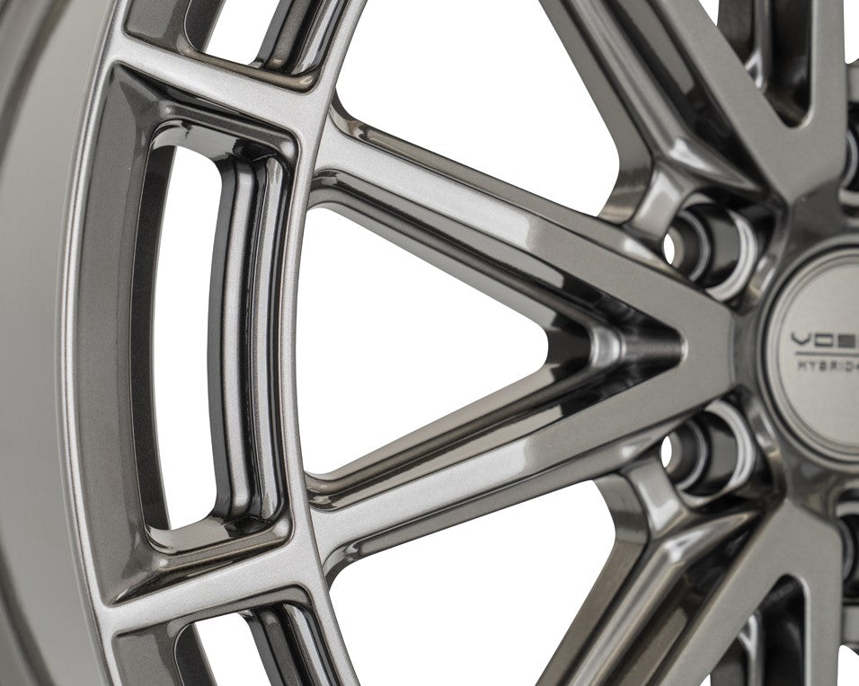 20" Vossen HFX5 Gloss Gunmetal 20x9.5 Concave Wheels Rims Fits Tesla Cybertruck