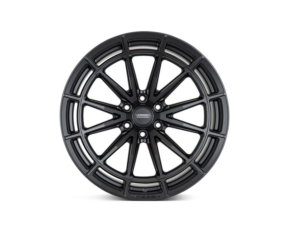 22" Vossen HFX5 Satin Black 22x12 Concave Wheels Rims Fits Ford F150 2015-2020