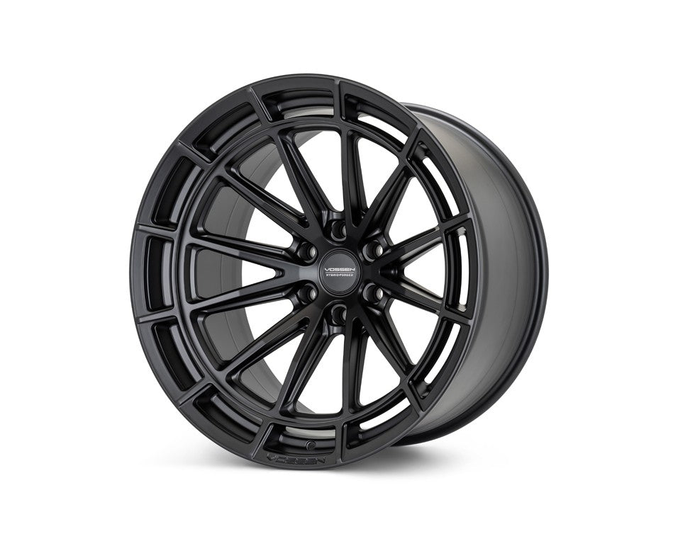 22" Vossen HFX5 Satin Black 22x12 Concave Wheels Rims Fits Ford Bronco Raptor