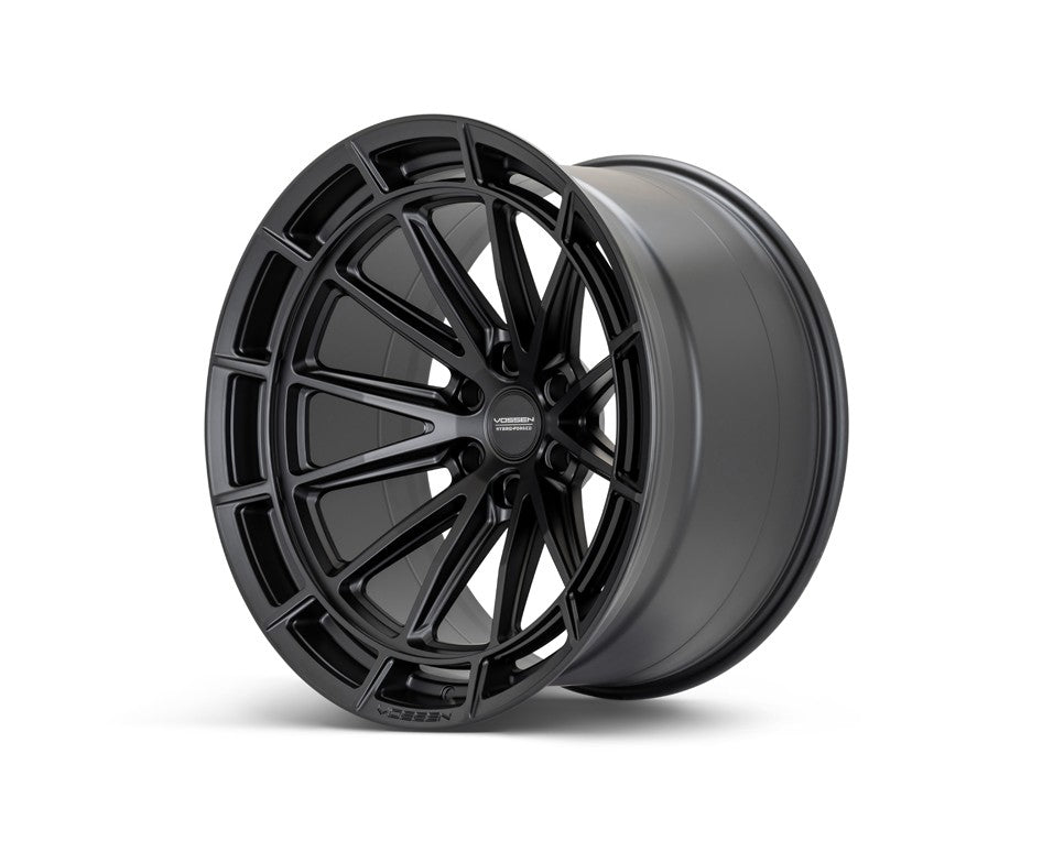 22" Vossen HFX5 Satin Black 22x12 Concave Wheels Rims Fits Ford F150 2015-2020