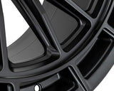 22" Vossen HFX5 Satin Black 22x12 Concave Wheels Rims Fits Ford F150 2015-2020