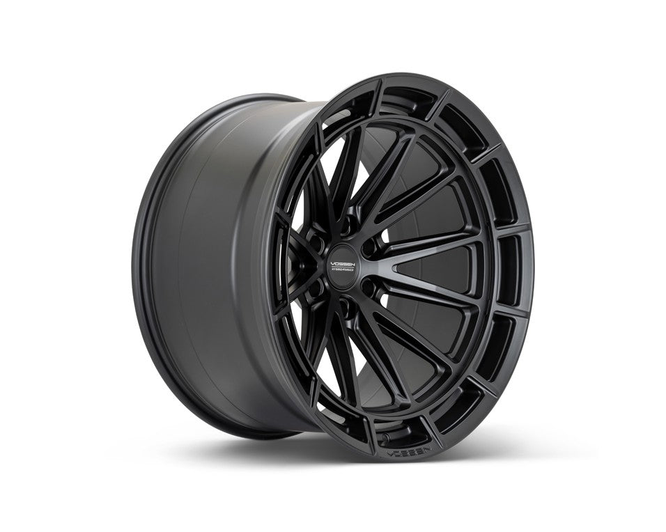 22" Vossen HFX5 Satin Black 22x12 Concave Wheels Rims Fits Ford F150 2021 and Up
