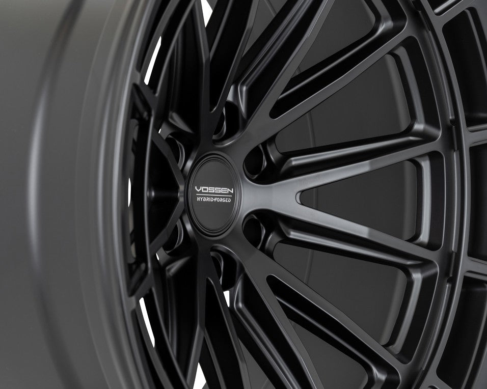 22" Vossen HFX5 Satin Black 22x12 Concave Wheels Rims Fits Ford F150 2015-2020