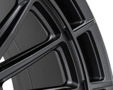 22" Vossen HFX5 Satin Black 22x12 Concave Wheels Rims Fits RAM 1500 TRX