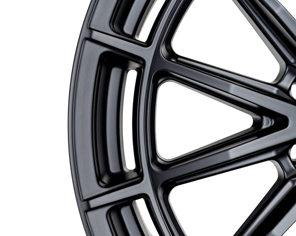 24" Vossen HFX5 Satin Black 24x10 Concave Wheels Rims Fits Jeep Wagoneer