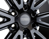 18" Vossen HFX5 Satin Black 18x9 Concave Wheels Rims Fits Toyota 4Runner 6th Gen