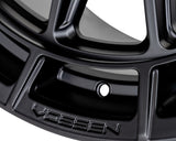 17" Vossen HFX5 Satin Black 17x9 Concave Wheels Rims Fits Ford F150 2015-2020