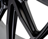 22" Vossen HFX5 Satin Black 22x9.5 Concave Wheels Rims Fits GMC Sierra