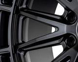 22" Vossen HFX5 Satin Black 22x9.5 Concave Wheels Rims Fits Lexus GX470