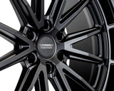 22" Vossen HFX5 Satin Black 22x9.5 Concave Wheels Fits Toyota Sequoia 2nd Gen