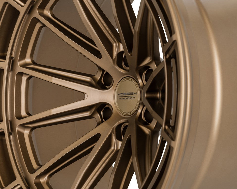 22" Vossen HFX5 Satin Bronze 22x12 Concave Wheels Rims Fits Ford F150 2015-2020