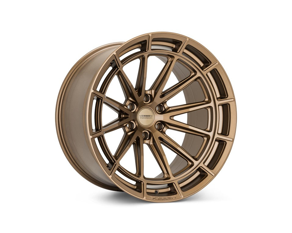 22" Vossen HFX5 Satin Bronze 22x12 Concave Wheels Fits Ford F150 2021 and Up