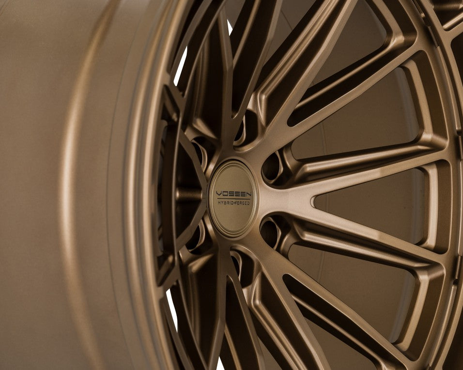22" Vossen HFX5 Satin Bronze 22x12 Concave Wheels Rims Fits Ford Bronco Raptor