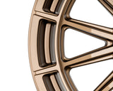 22" Vossen HFX5 Satin Bronze 22x9.5 Concave Wheels Rims Fits Cadillac Escalade V