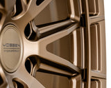 20" Vossen HFX5 Satin Bronze 20x9.5 Concave Wheels Rims Fits Ford Ranger Raptor