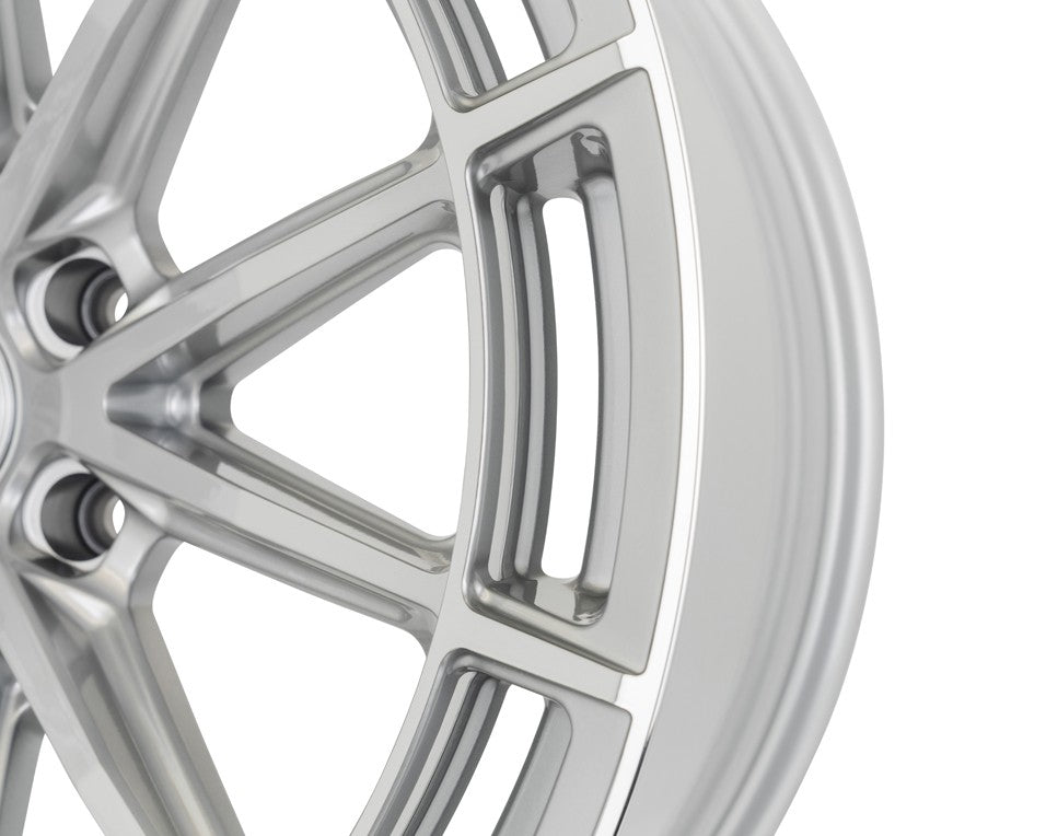 22" Vossen HFX5 Silver Polished 22x12 Concave Wheels Fits Ford F150 2015-2020