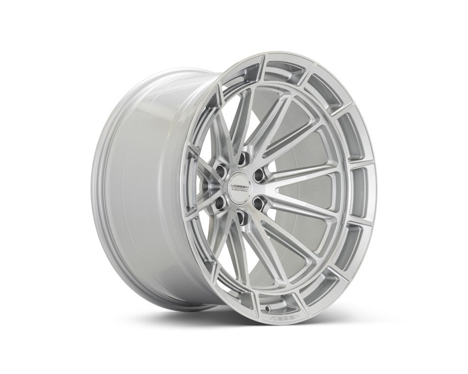 22" Vossen HFX5 Silver Polished 22x12 Concave Wheels Rims Fits RAM 1500 TRX
