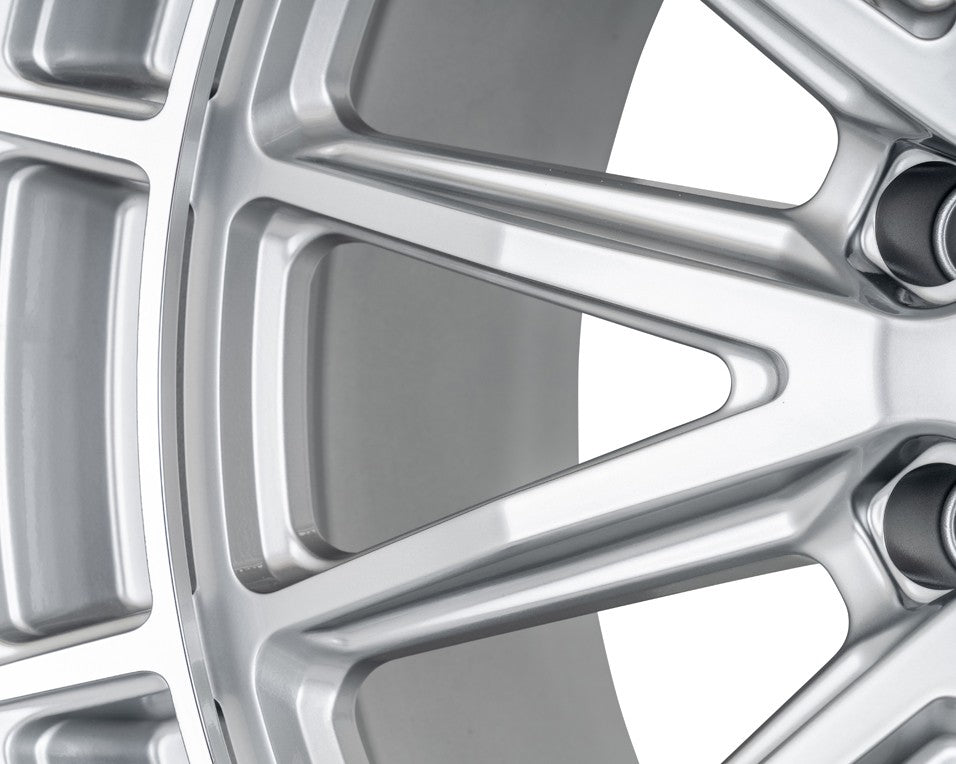 17" Vossen HFX5 Silver Polished 17x9 Concave Wheels Fits Toyota Tacoma 2nd Gen