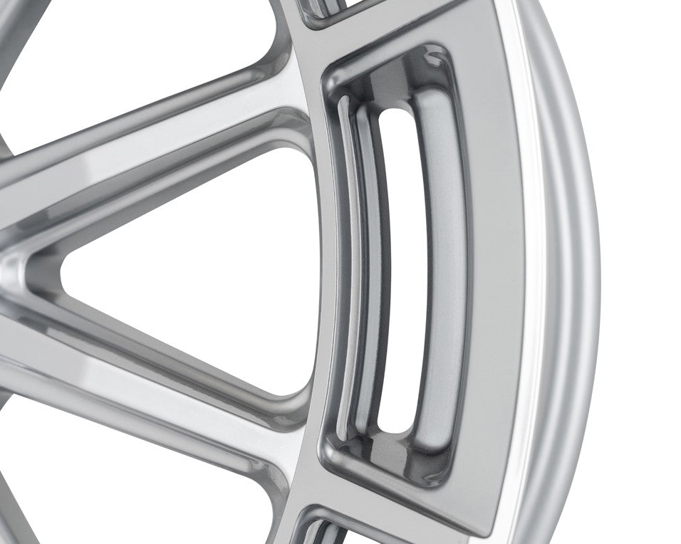 24" Vossen HFX5 Silver Polished 24x10 Concave Wheels Rims Fits Chevrolet Tahoe