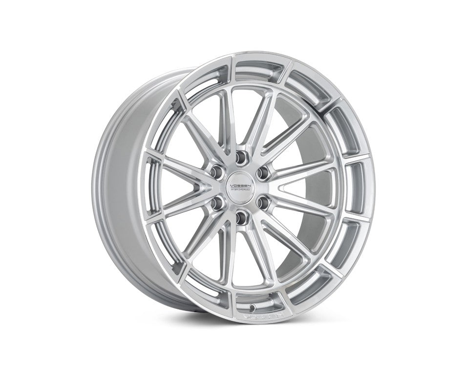 24" Vossen HFX5 Silver Polished 24x10 Concave Wheels Rims Fits Cadillac Escalade