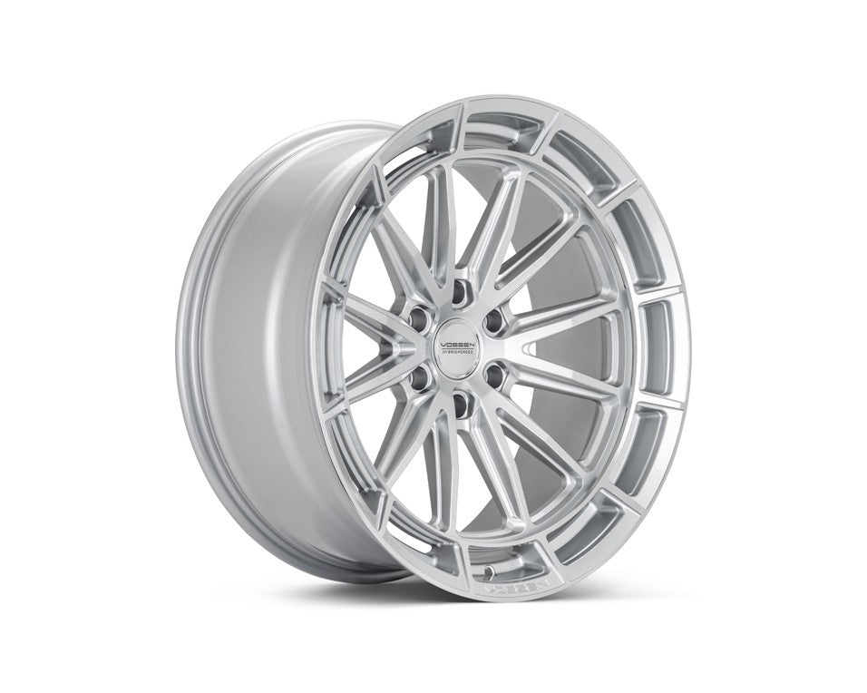 24" Vossen HFX5 Silver Polished 24x10 Concave Wheels Rims Fits RAM 1500